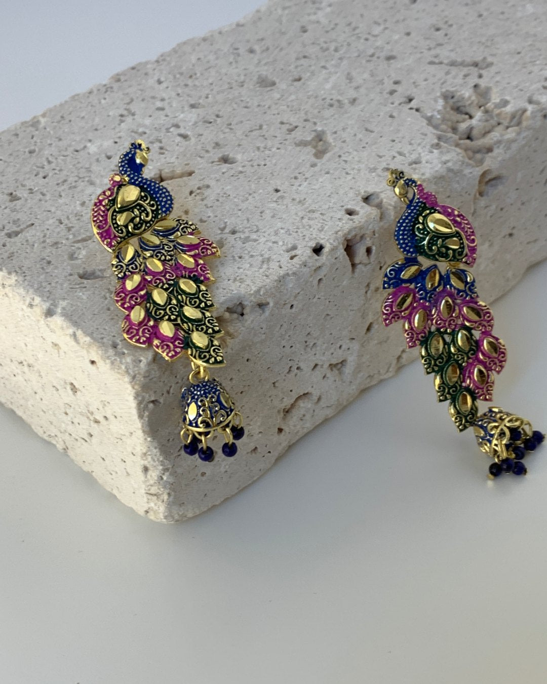 Peacock Earrings